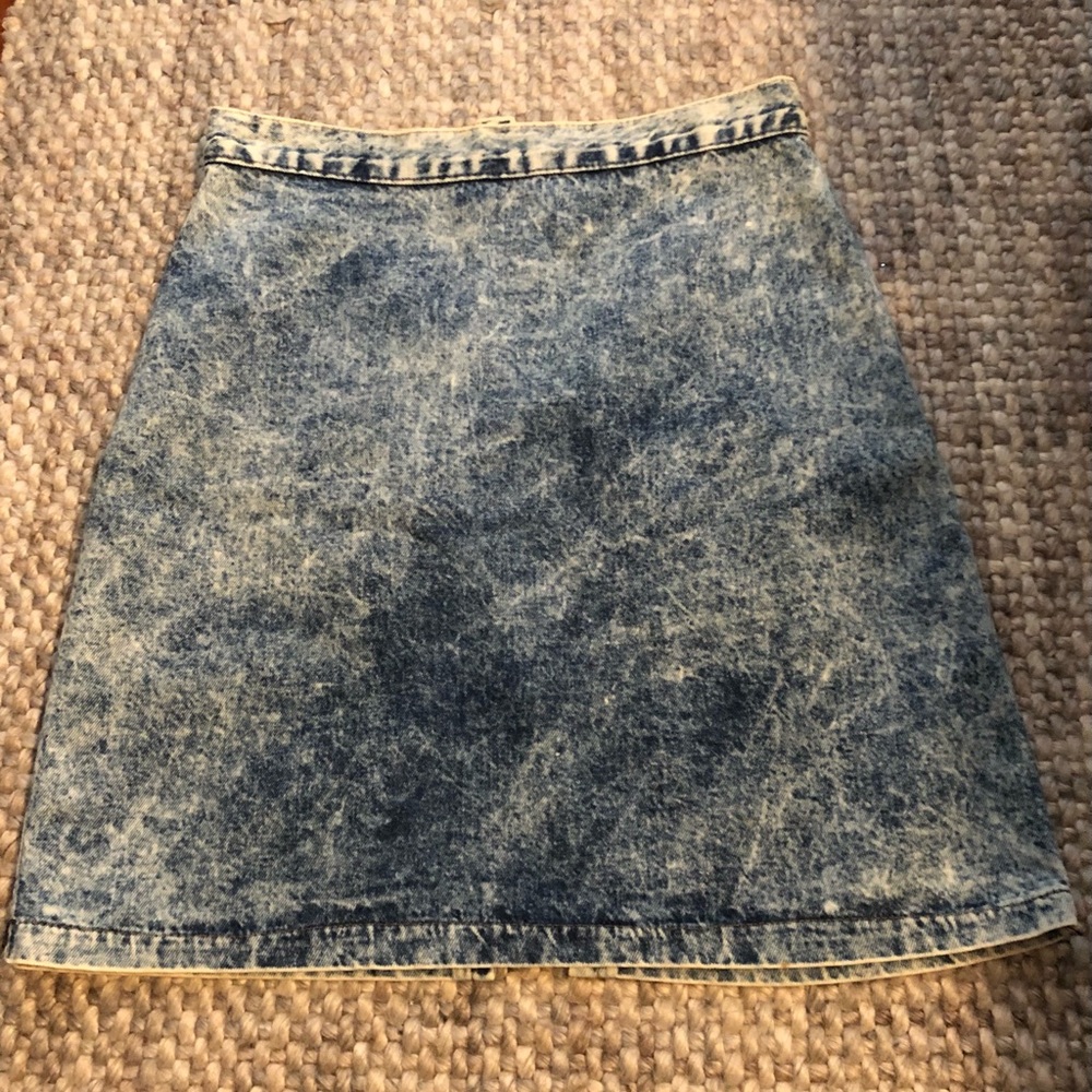 Denim skirt